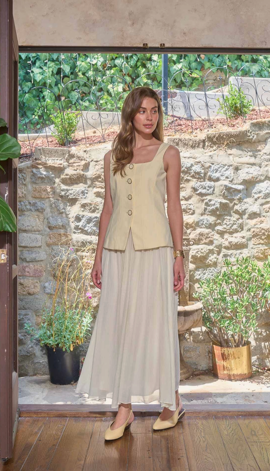 HANA VEST 2 PEICE DRESS
