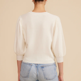 BRIE KNIT SLEEVE TOP