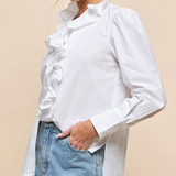 ARIA RUFFLE LONG SLEEVE TOP