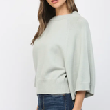 REGLAN SSLV CREW NECK SWEATER