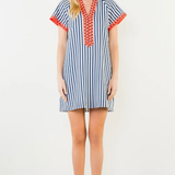 SALMA STRIPED MINI DRESS