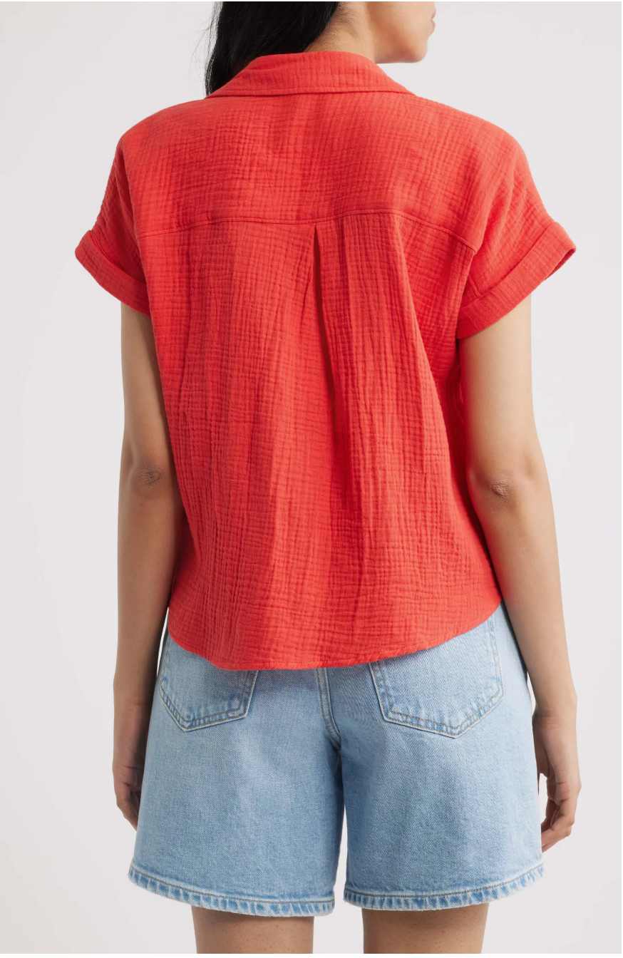 CHICAGO GUAZE BUTTON DOWN