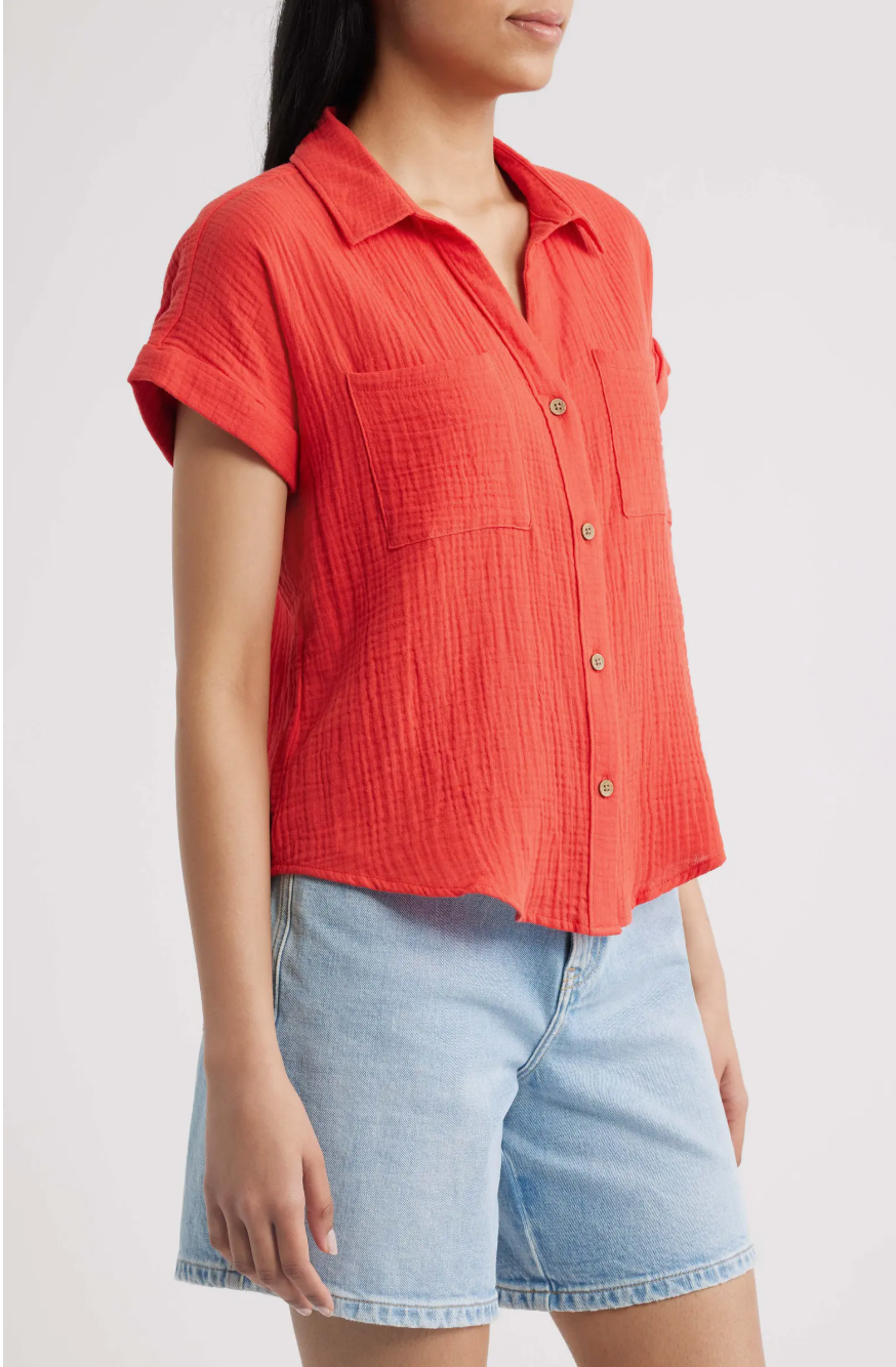 CHICAGO GUAZE BUTTON DOWN