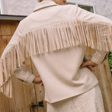 SUEDE FRINGE JACKET