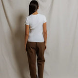 POORBOY RIB CAP SLEEVE CREW