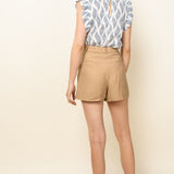 WISPY PRINT SSLV TOP