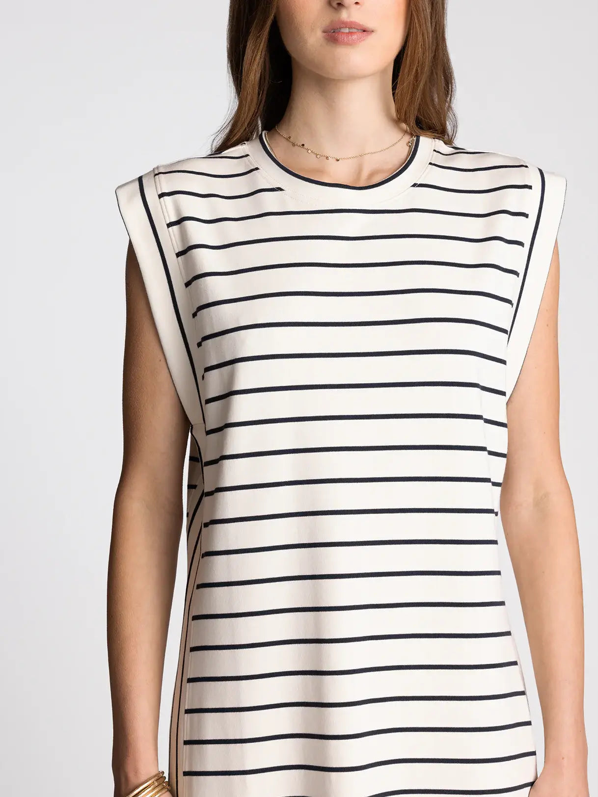 AVELIN STRIPE KNIT DRESS