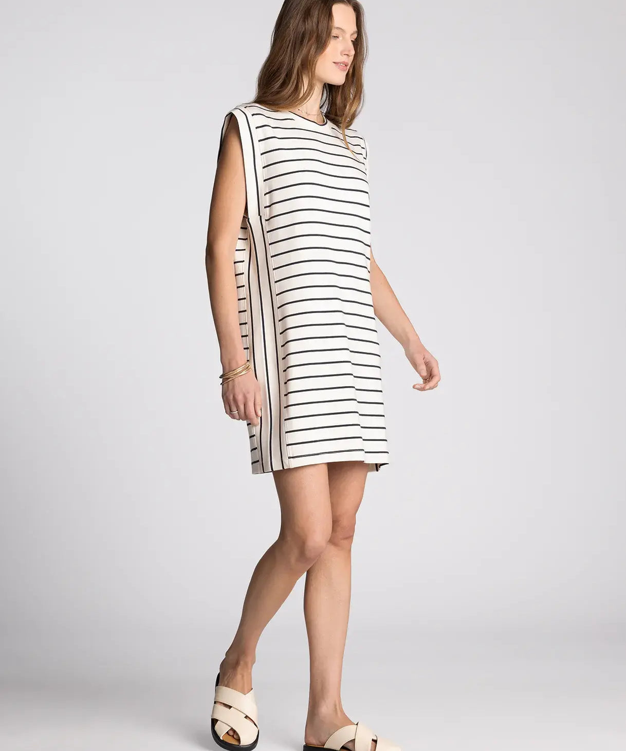 AVELIN STRIPE KNIT DRESS