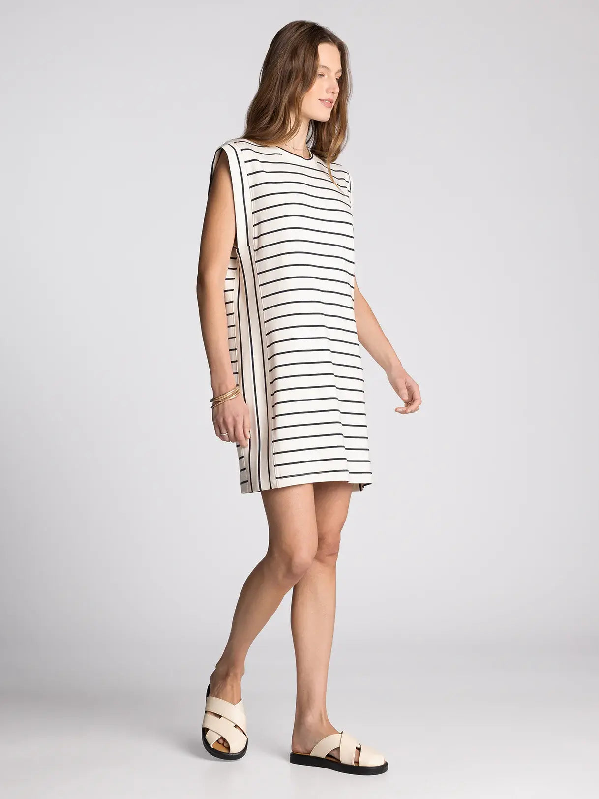 AVELIN STRIPE KNIT DRESS
