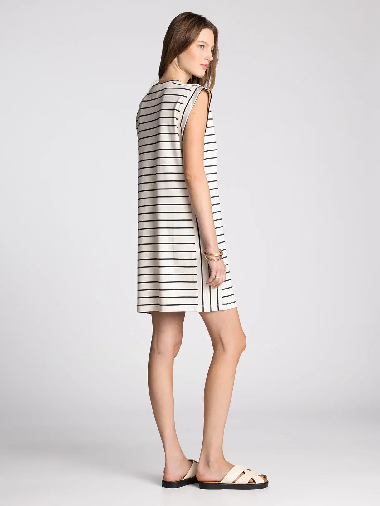 AVELIN STRIPE KNIT DRESS