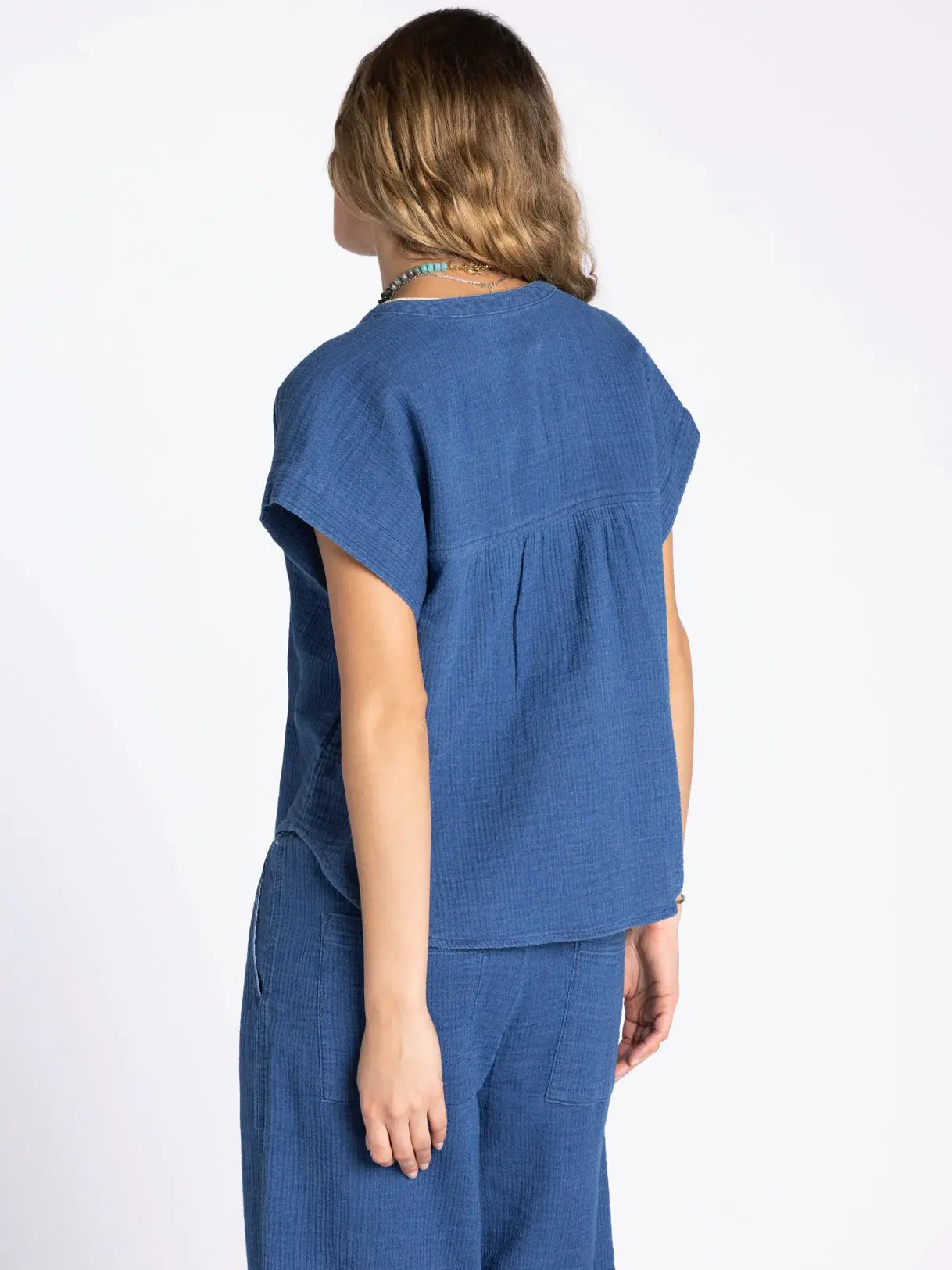 NOVALIE GAUZE TOP