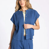 NOVALIE GAUZE TOP