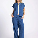 NOVALIE GAUZE TOP