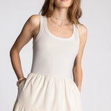 SOLENNE SMOCKED MIDI