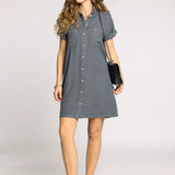 JUNE SHIRT DRESS