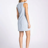 IRVING DENIM STRIPE DRESS