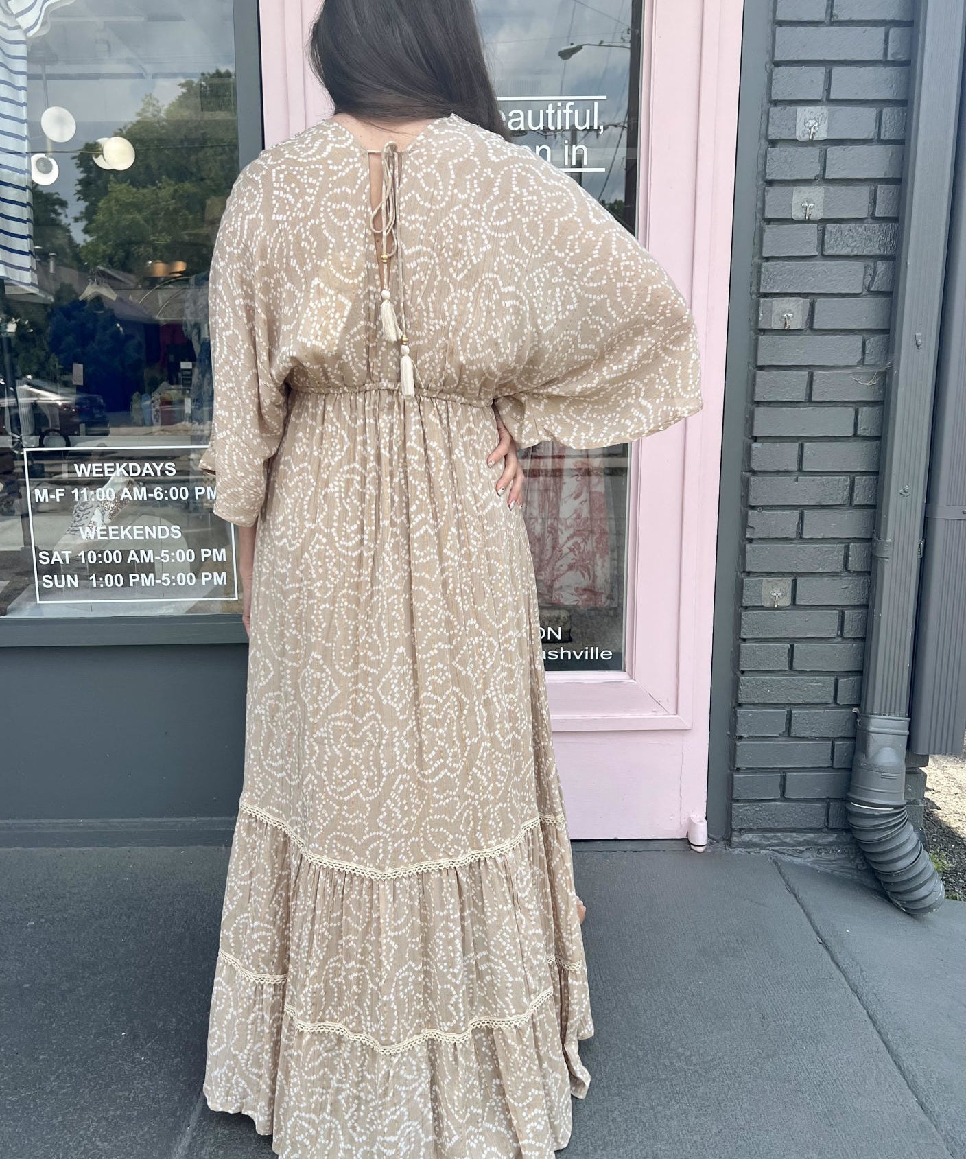 VICTORIA BOHO MAXI DRESS