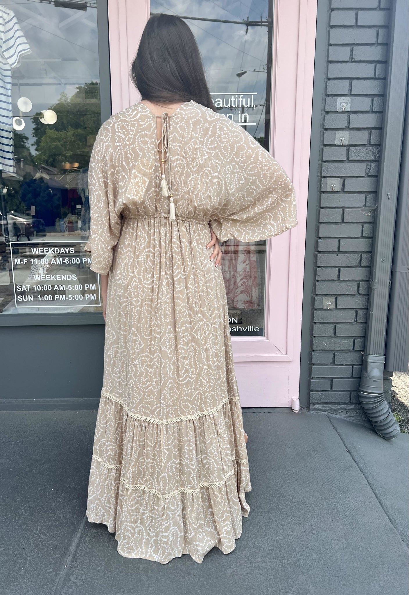 VICTORIA BOHO MAXI DRESS
