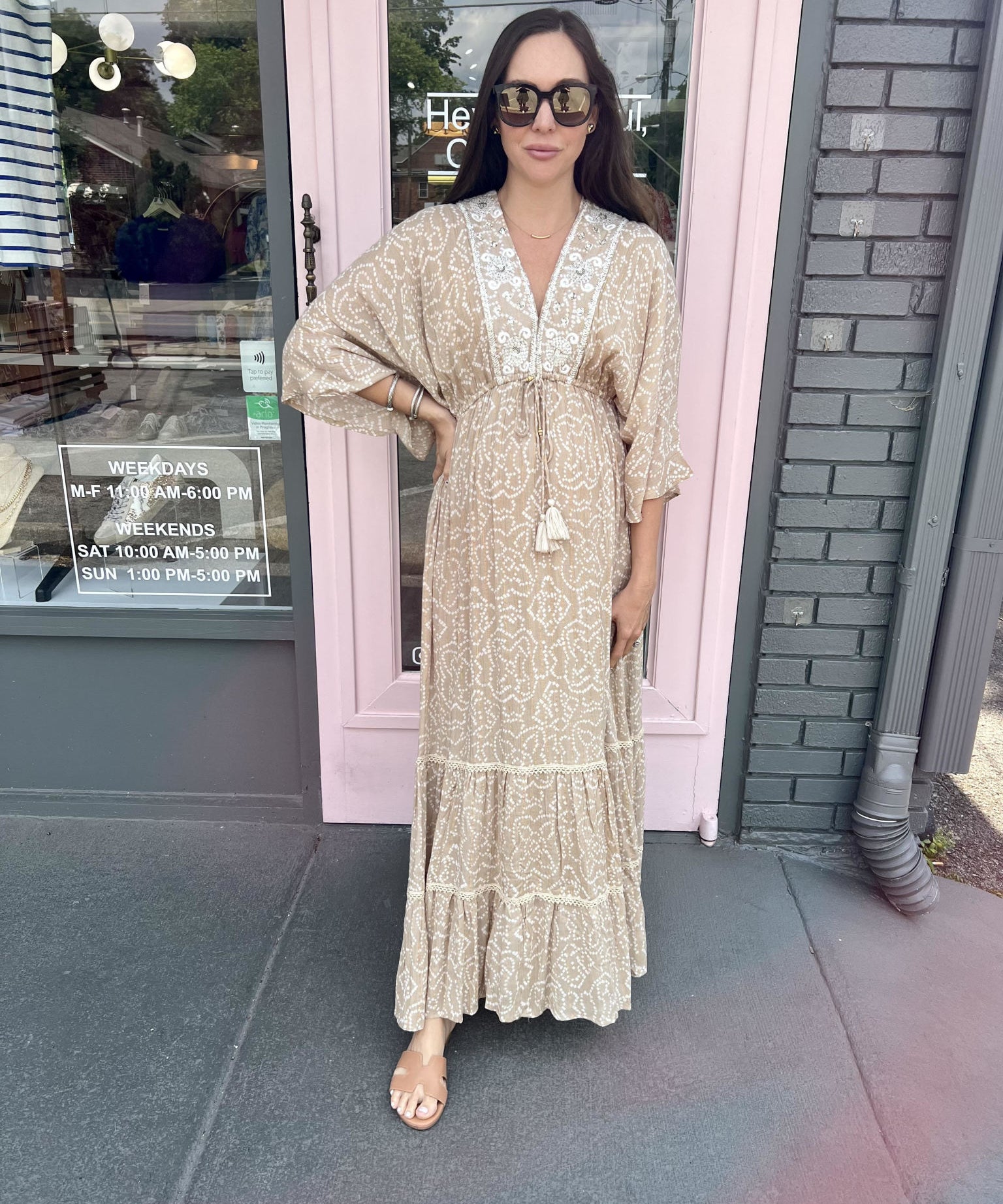 VICTORIA BOHO MAXI DRESS