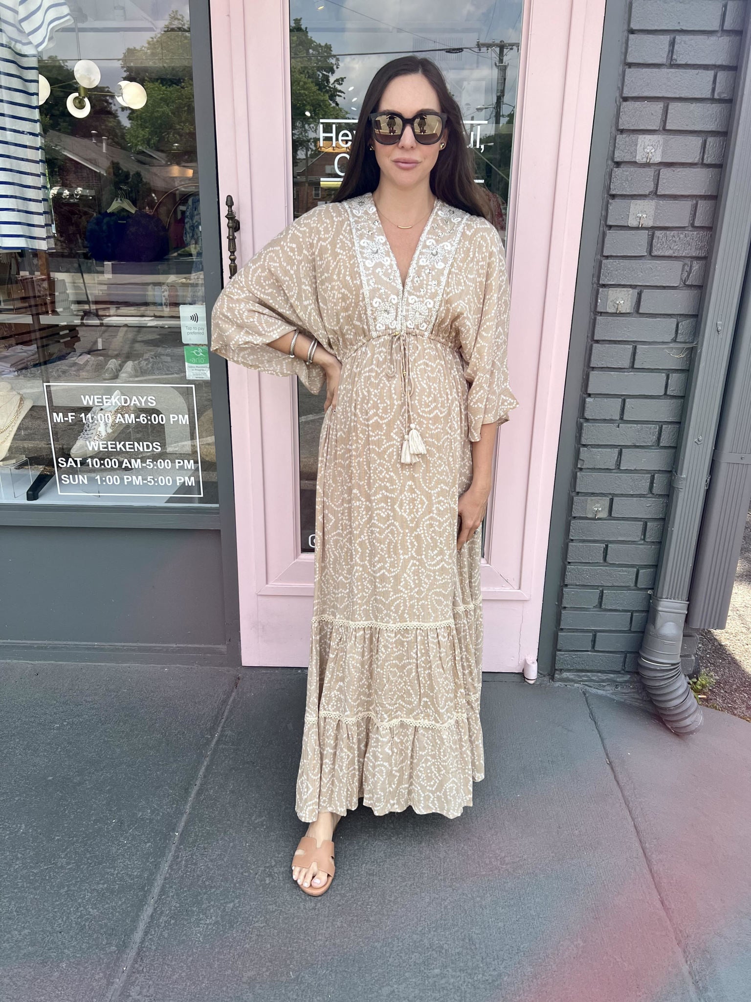 VICTORIA BOHO MAXI DRESS