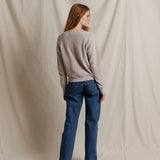 Ziggy Vneck Cloud Grey