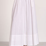 ELASTIC WAIST SKIRT W/ ONE TIER