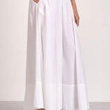 ELASTIC WAIST SKIRT W/ ONE TIER