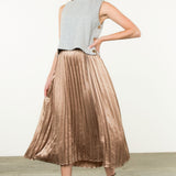 PLEATED SKIRT DRESS