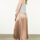 PLEATED SKIRT DRESS