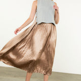 PLEATED SKIRT DRESS