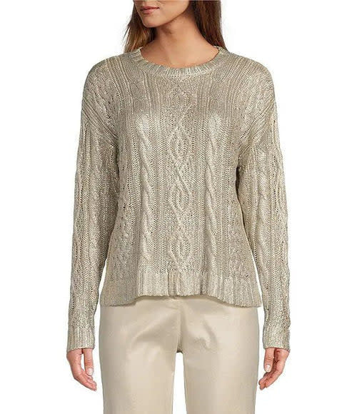 WEYLAN CABLEKNIT SWEATER