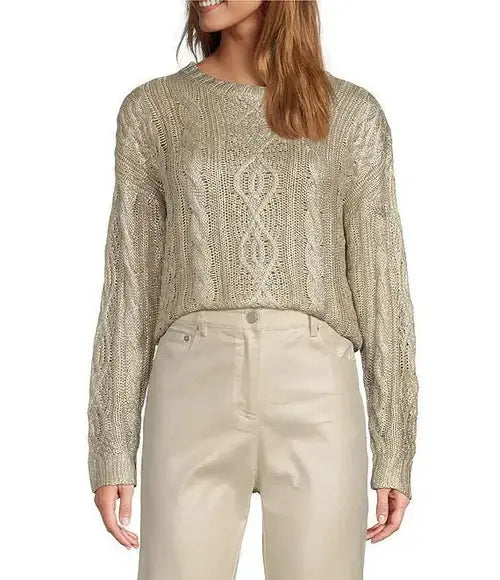 WEYLAN CABLEKNIT SWEATER
