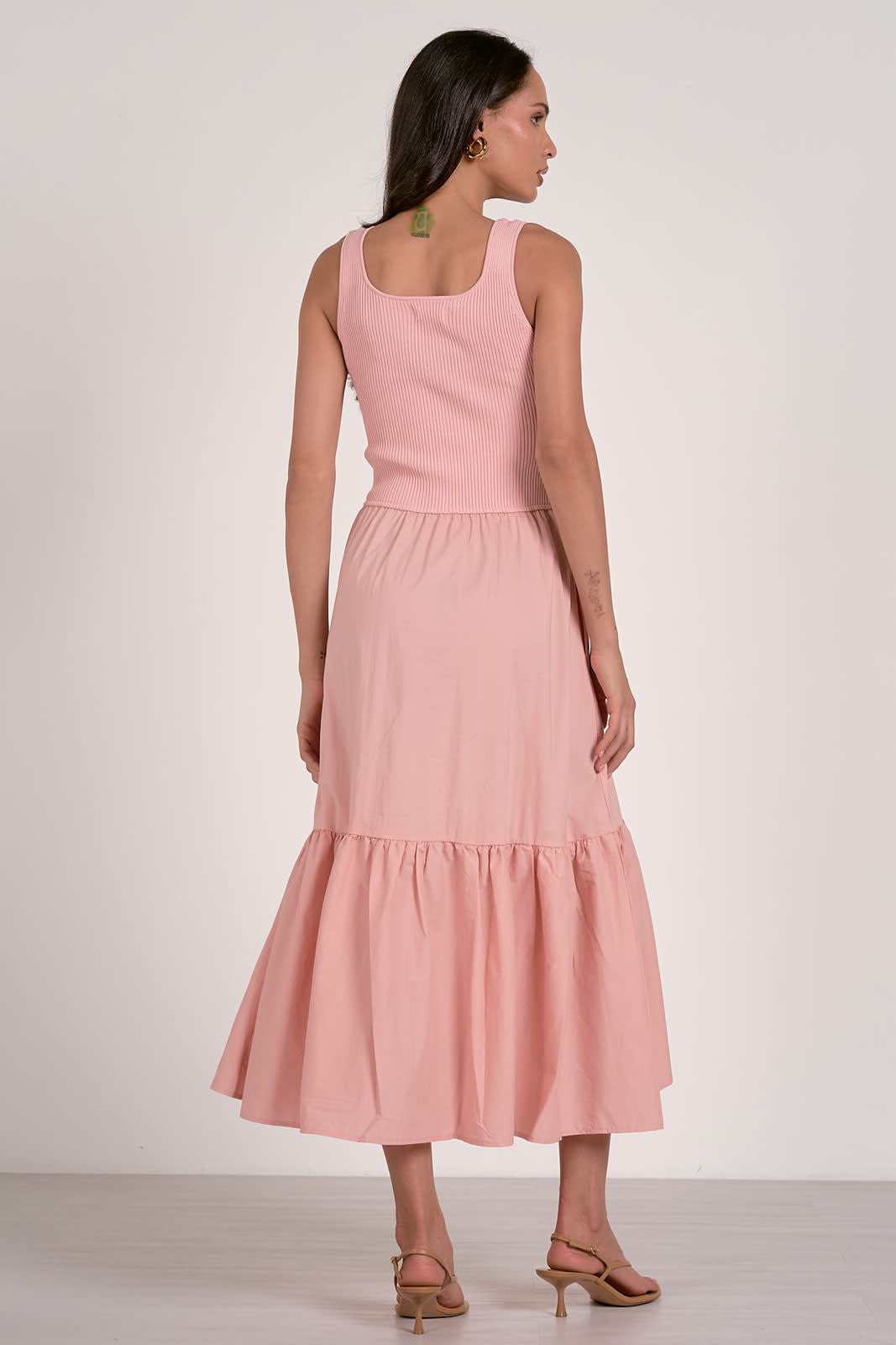 TANK COMBO MIDI DRESS