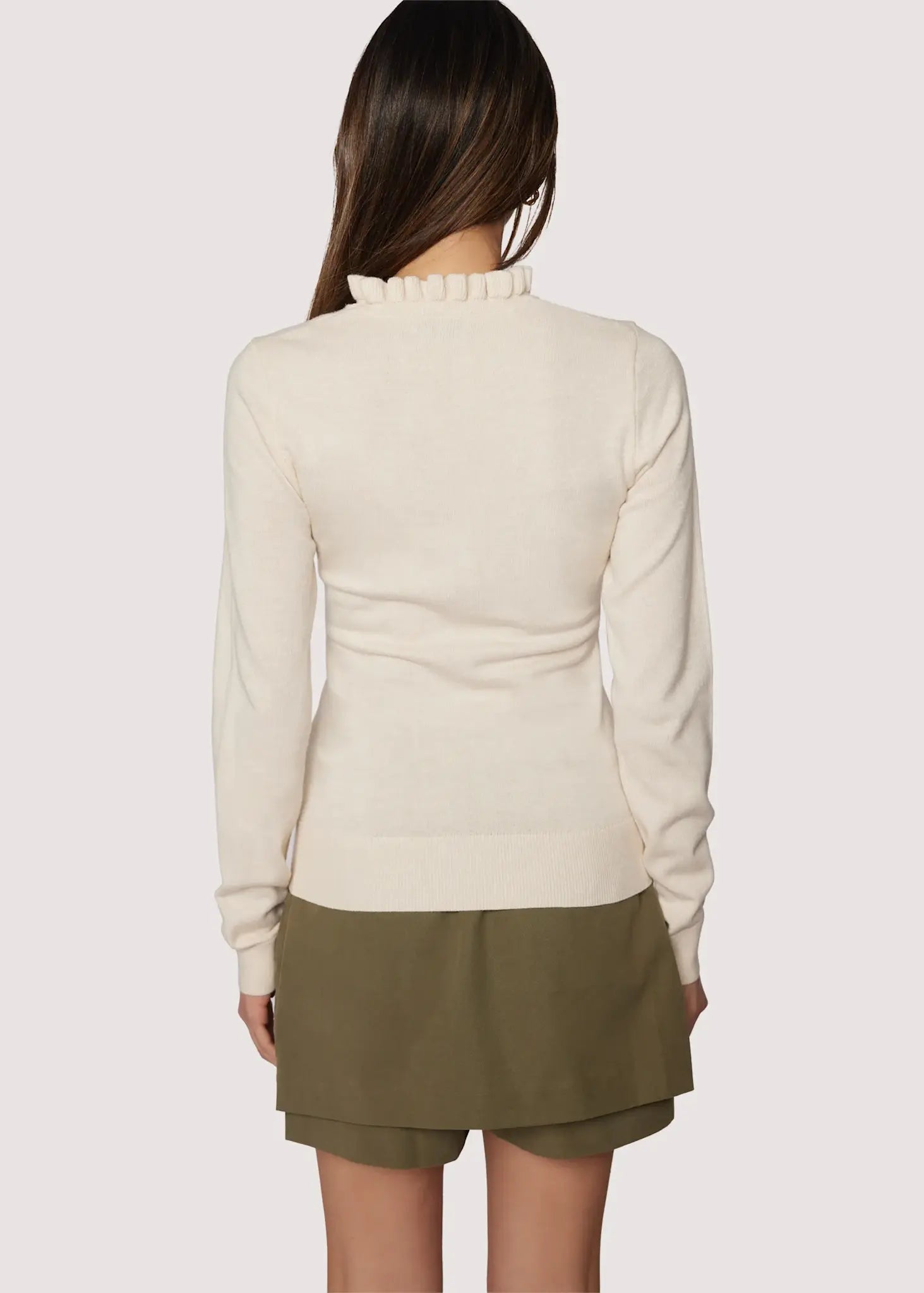 ELENA MOCK NECK SWEATER TOP