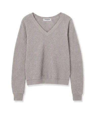 Ziggy Vneck Cloud Grey